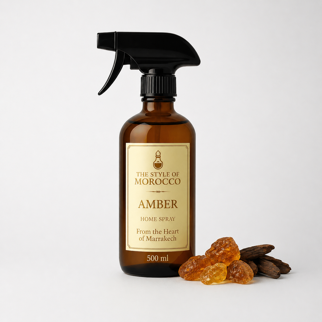 Amber – Essence Home Spray 500ml - The Style Of Morocco 