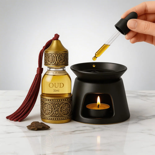 Aroma Brander Black Elegance – The Style of Morocco, stijlvol zwart design
