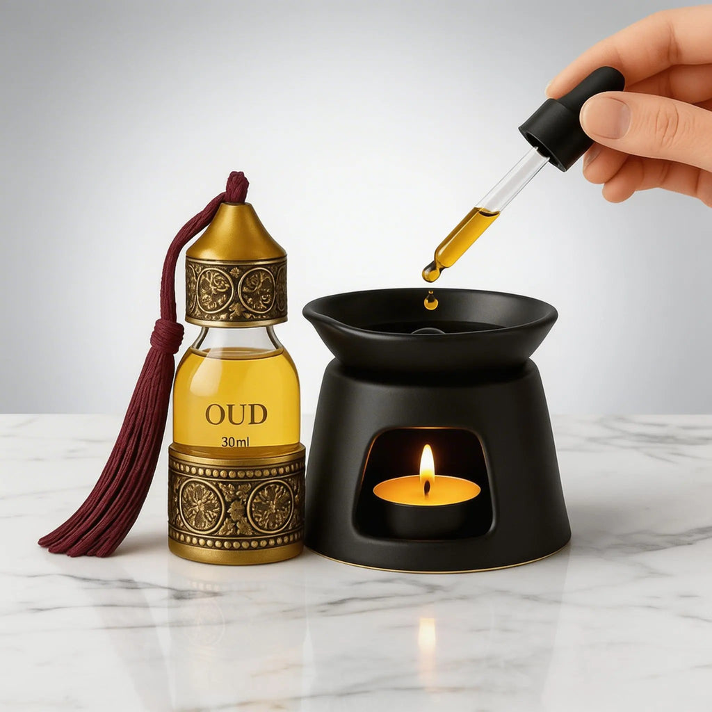 Aroma Brander Black Elegance – The Style of Morocco, stijlvol zwart design