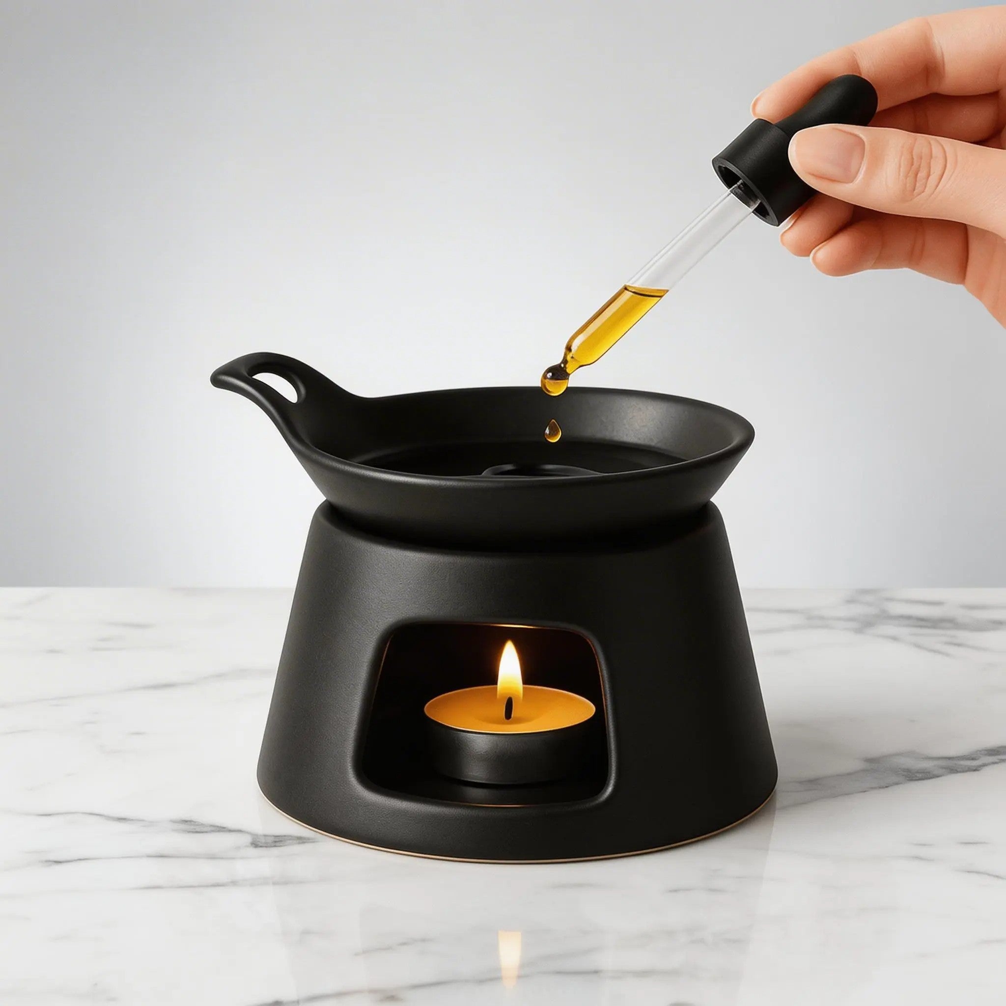 Aroma Brander Black Elegance – The Style of Morocco, stijlvol zwart design