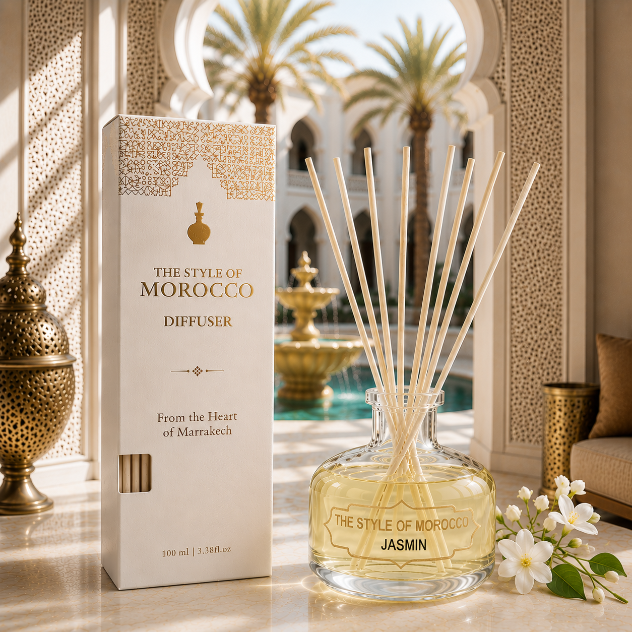 Jasmin – Reed Diffuser 100ml