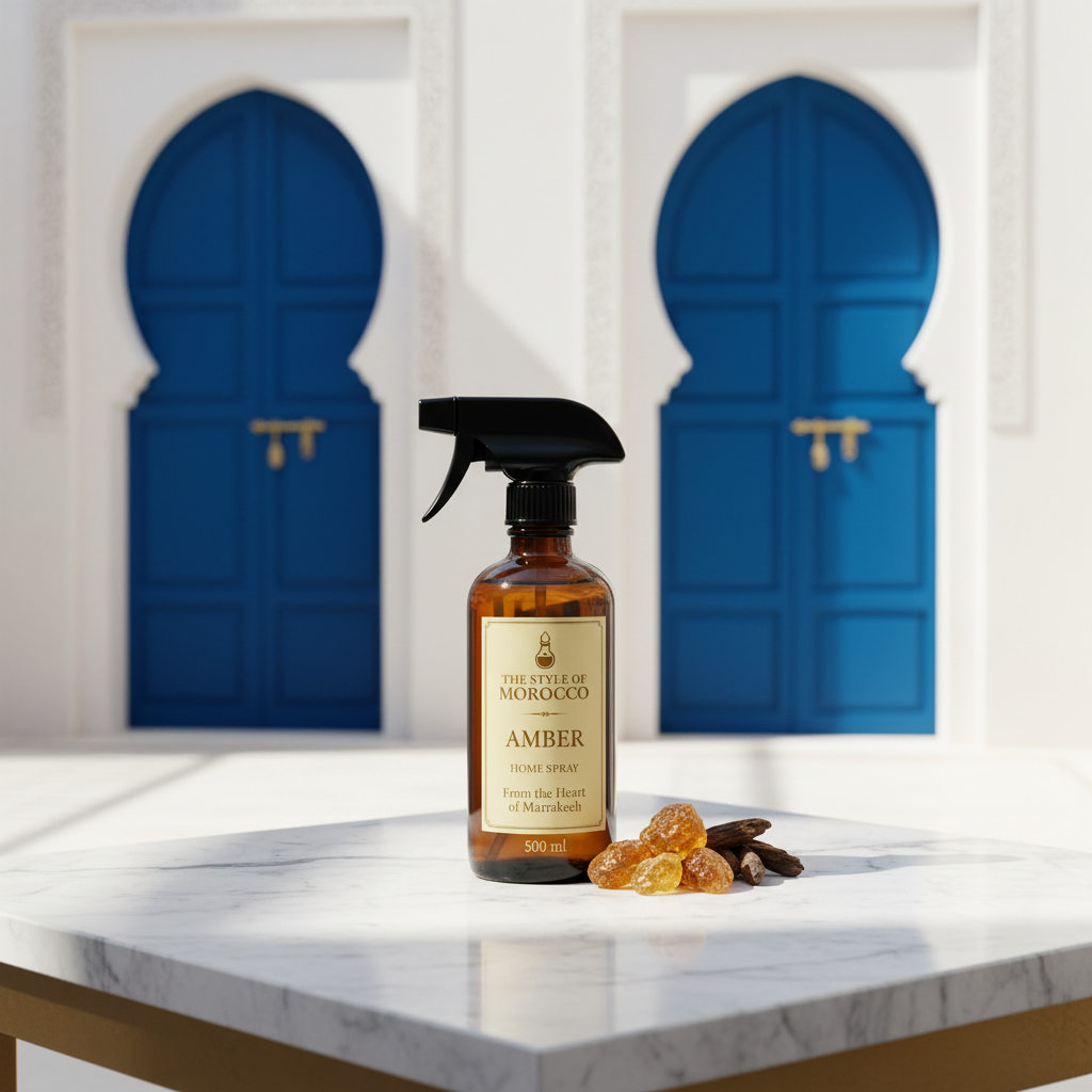 Amber – Essence Home Spray 500ml - The Style Of Morocco 