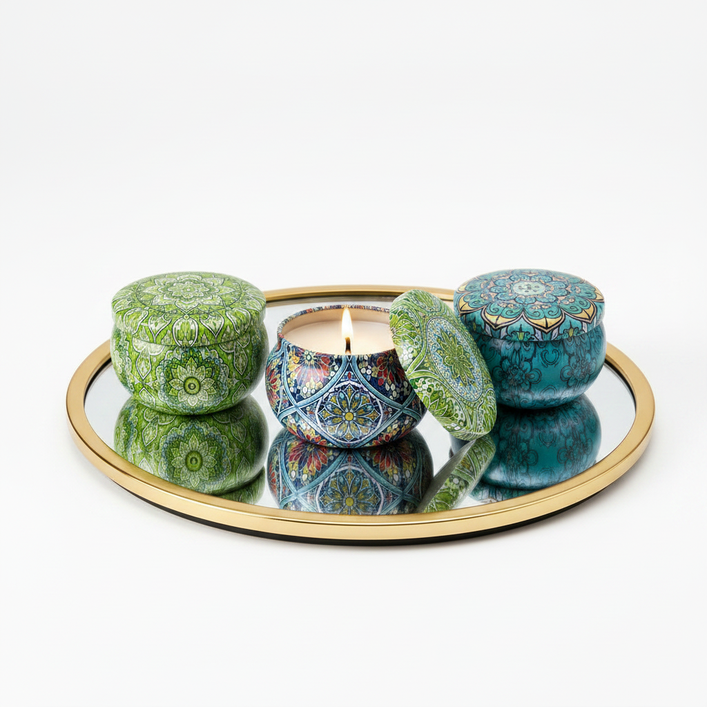 Oud Mood Luxury – Kaarsset van 3 - The Style Of Morocco 