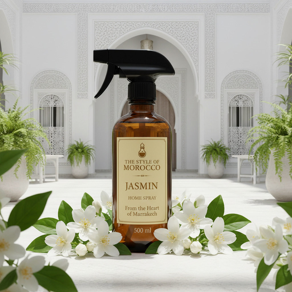 Jasmin – Essence Home Spray 500ml - The Style Of Morocco 