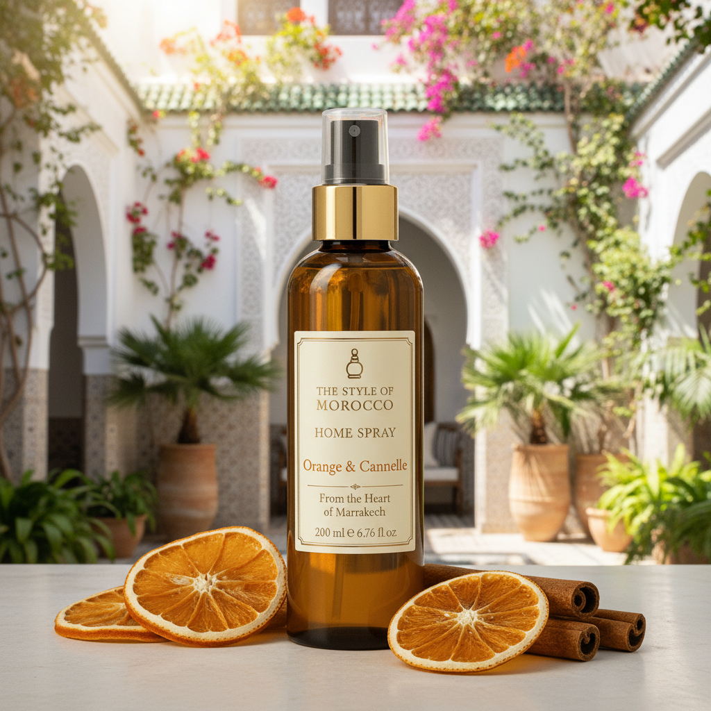 Orange & Cannelle – Home Spray Ambiance 200ml - The Style Of Morocco 