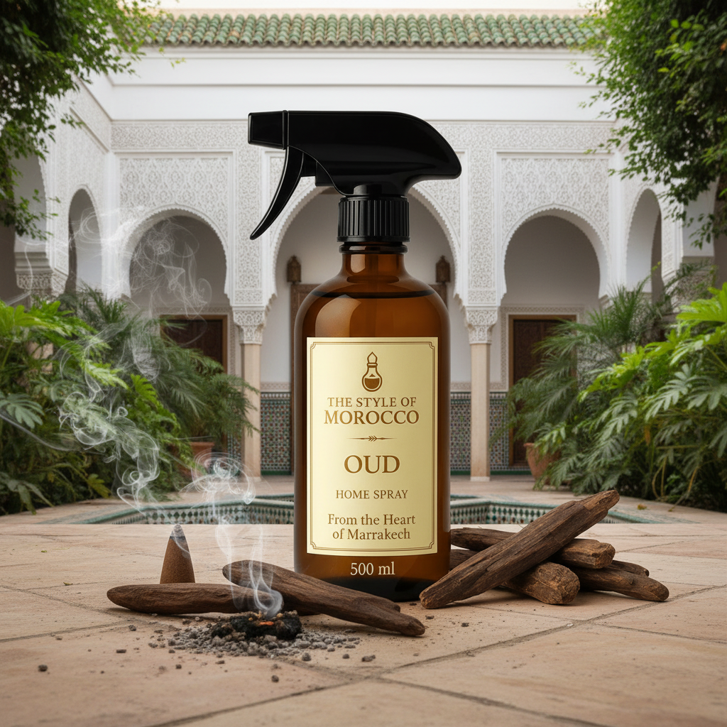 Oud – Essence Home Spray 500ml - The Style Of Morocco 