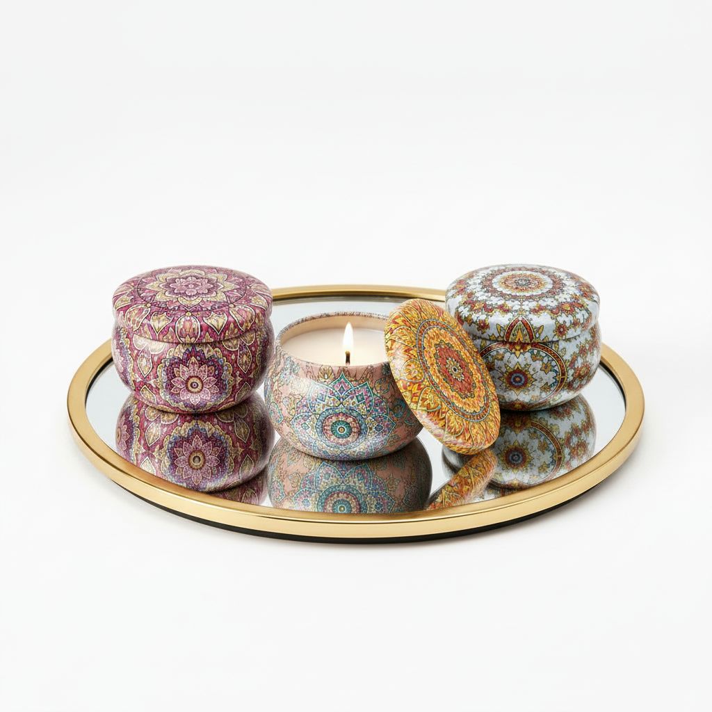 Oud Mood Luxury – Kaarsset van 3 - The Style Of Morocco 