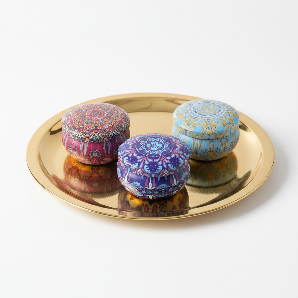 Oud Mood Luxury – Kaarsset van 3 - The Style Of Morocco 