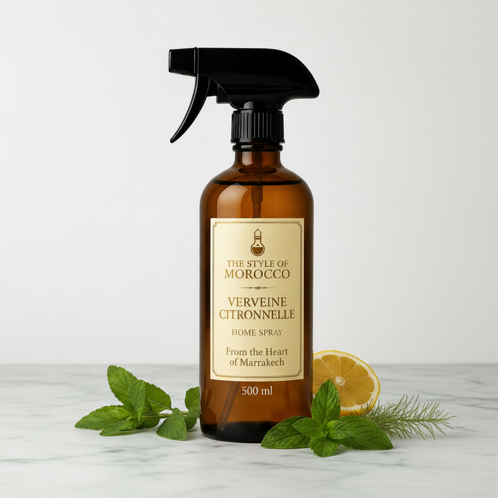 Verveine & Citronelle – Essence Home Spray 500ml - The Style Of Morocco 