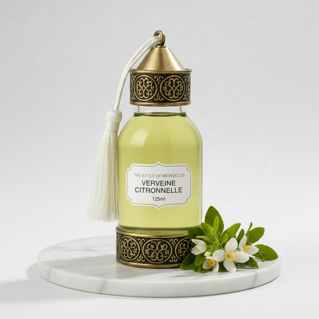 Verveine & Citronnelle geurolie 125ml – The Style of Morocco, fris en energiek