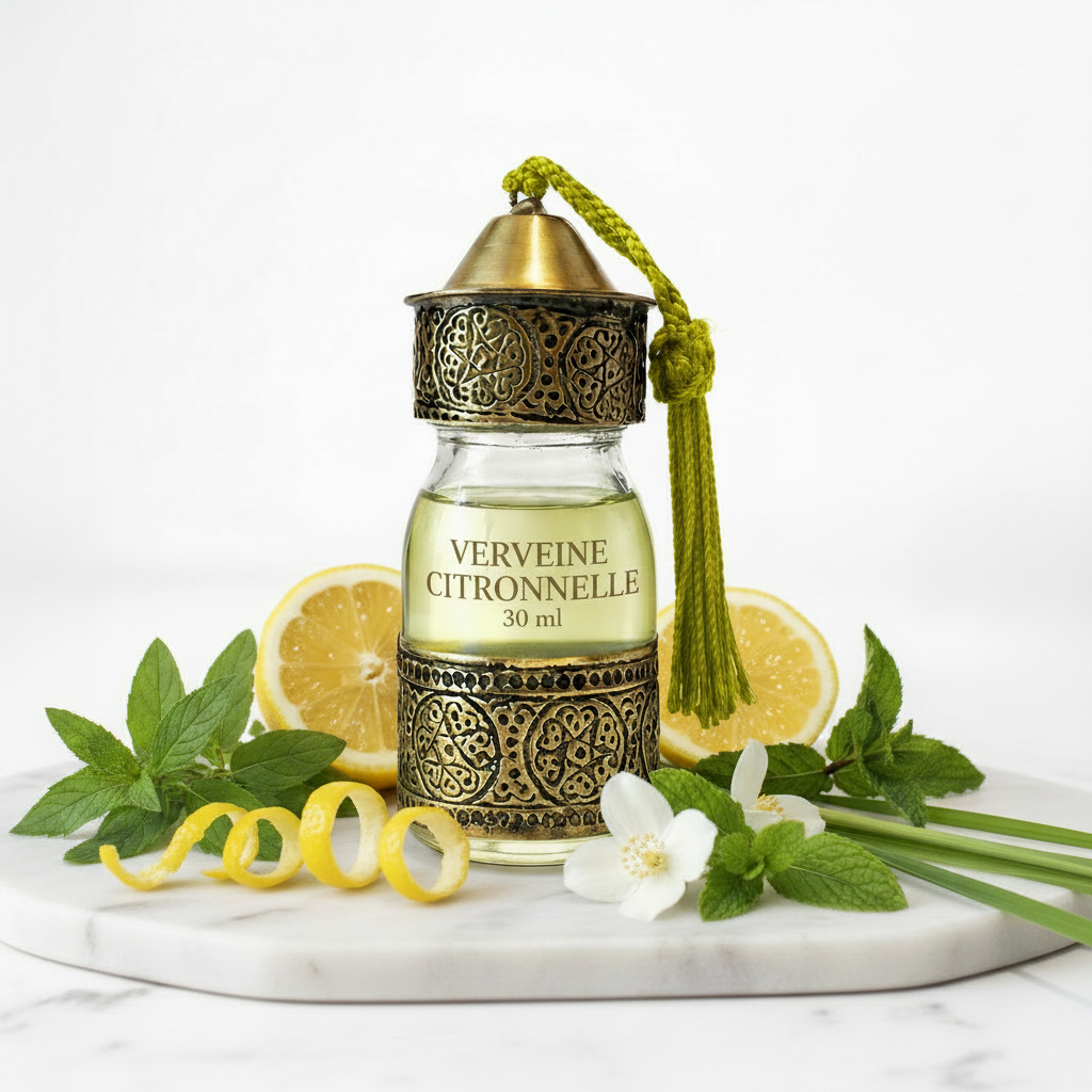Verveine & Citronnelle geurolie 30ml – The Style of Morocco, fris en energiek
