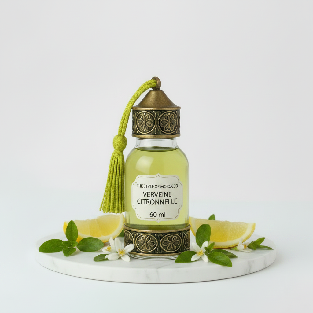 Verveine & Citronnelle geurolie 60ml – The Style of Morocco, fris en energiek
